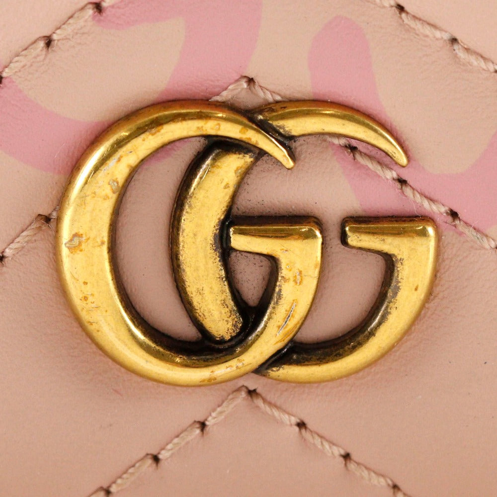 GUCCI】グッチ コンパクトウォレット 二つ折り財布 GGゴースト カード