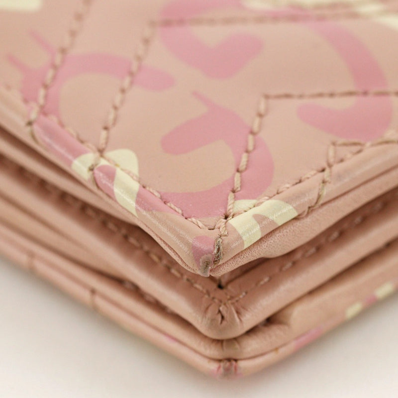 [Gucci] 
 Billetera compacta billetera 
 Case de tarjeta GG Ghost 449421 Botón de reposo de cuero Botón Compact Women Women