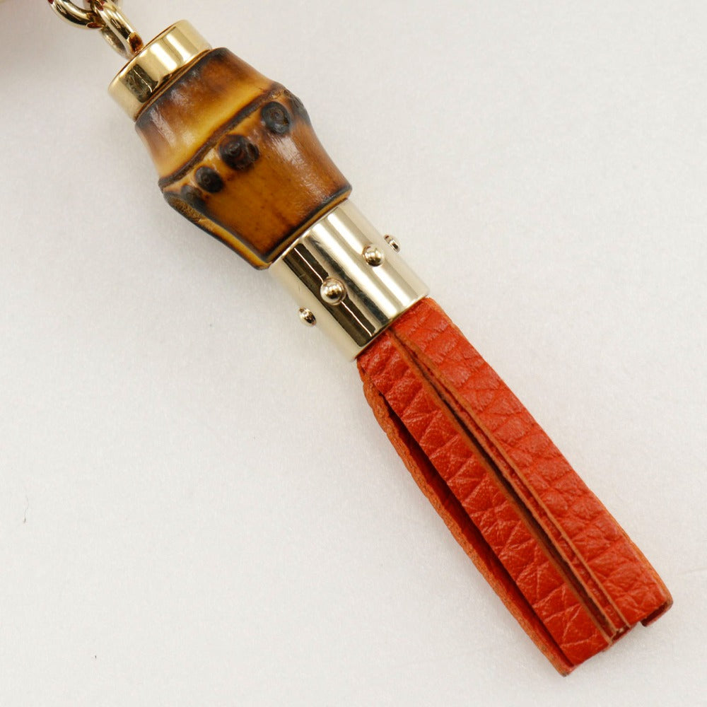 GUCCI】グッチ ラウンドファスナー 長財布 バンブータッセル