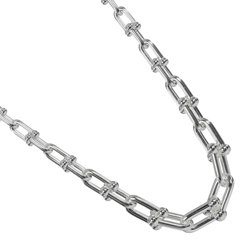 [TIFFANY y compañía]TIFFANY&Co. collar con eslabones graduados