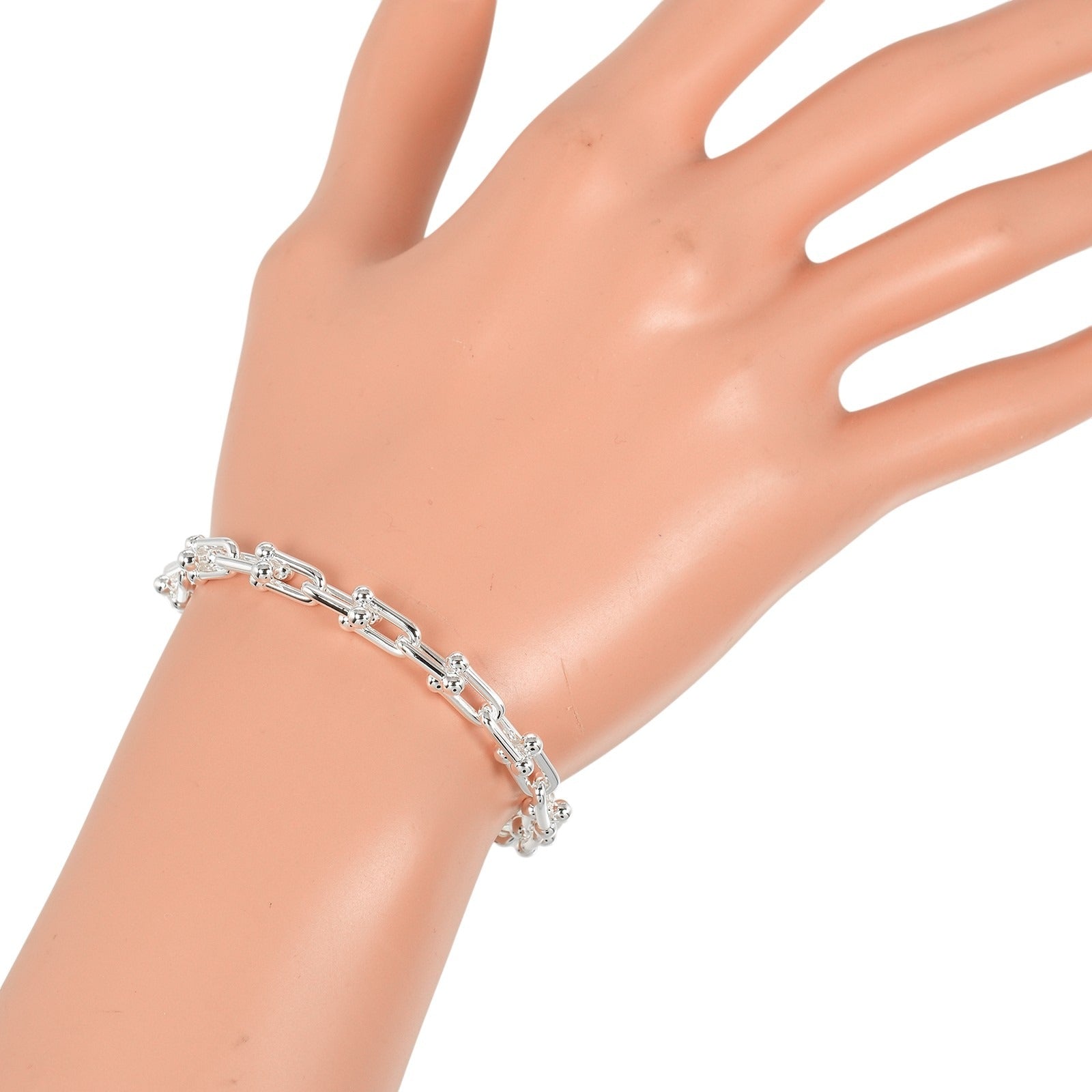 TIFFANY&Co.】ティファニー ハードウェア スモールリンク ブレスレット