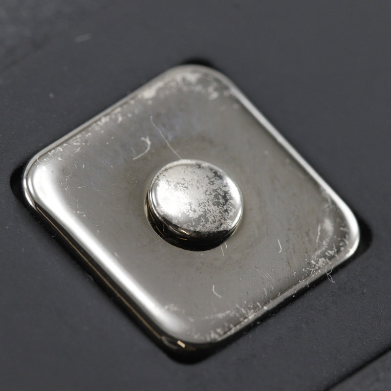 [Fendi] Fendi Marspio Baguette Baguette Shoulder Clutch 3way Clutch 7M0295 Canvas de nylon x Cossbody de cuero Crossbody Black Magnet Tipo Marsupio Baguette Men's Rank A