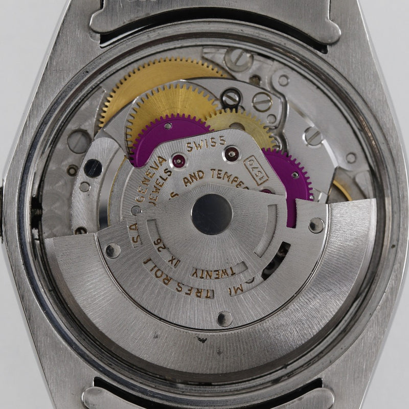 [Rolex] rolex 
 Reloj de día 
 Cal.1570 1500 Automático de acero inoxidable Fecha de marcado de plata automática