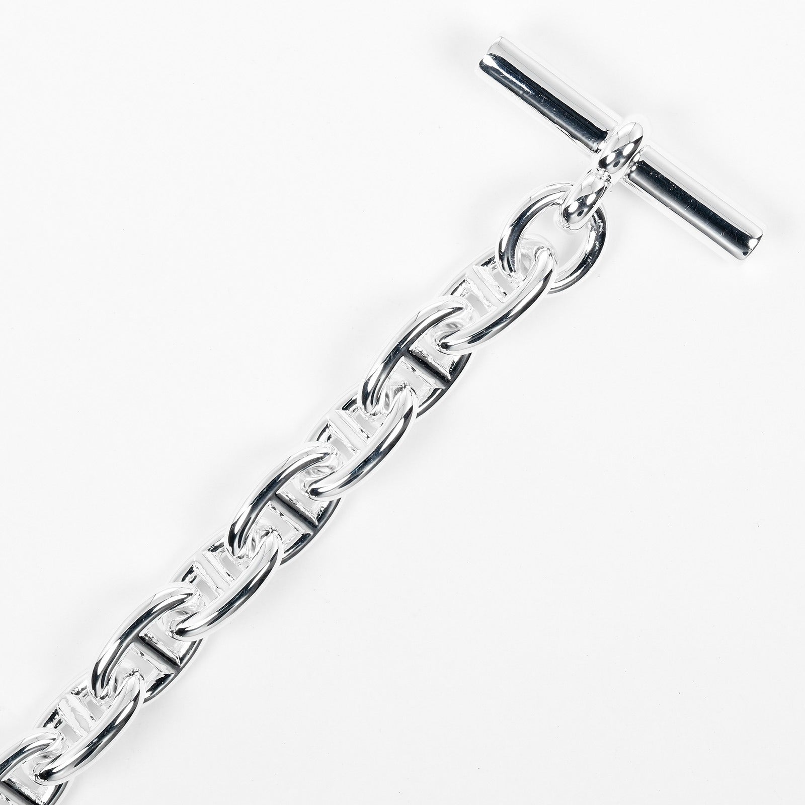 HERMES】エルメス シェーヌダンクル PM ブレスレット – NISHIKINO