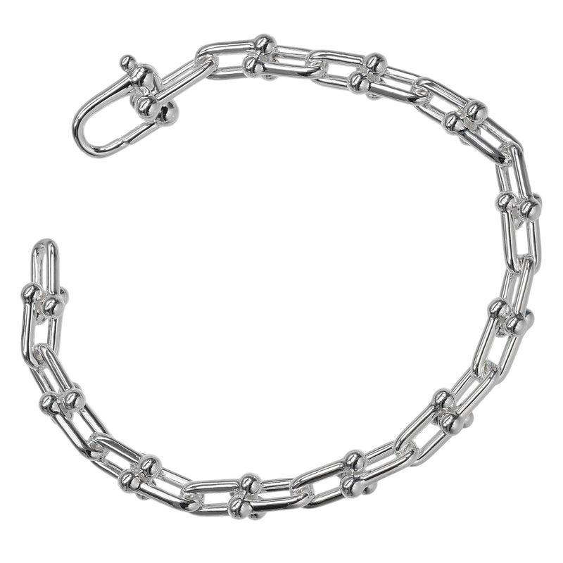 TIFFANY&Co.】ティファニー ハードウェア スモールリンク ブレスレット
