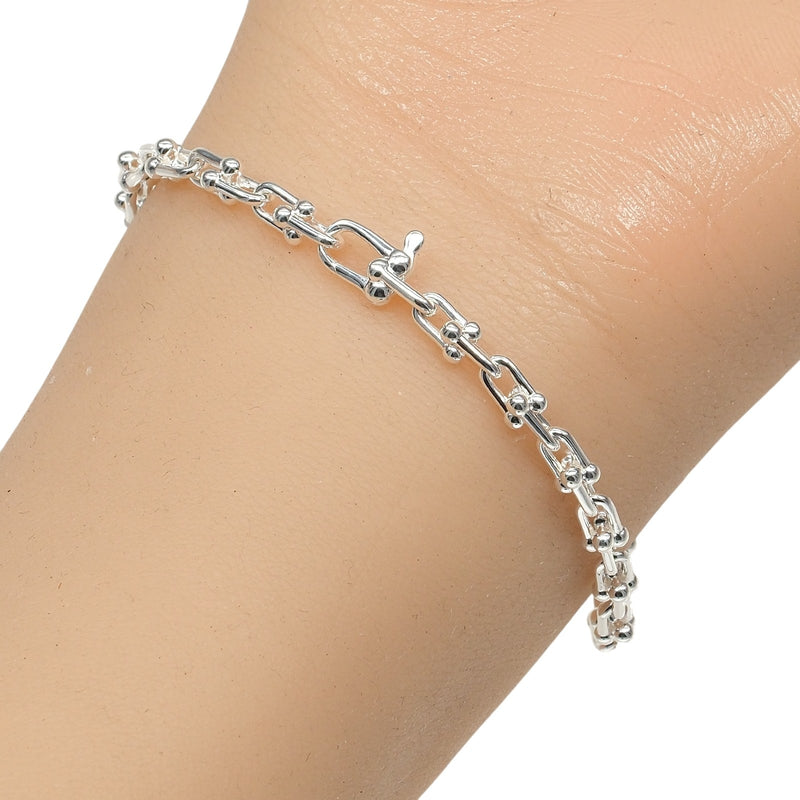 TIFFANY&Co.】ティファニー ハードウェア マイクロリンク ブレスレット