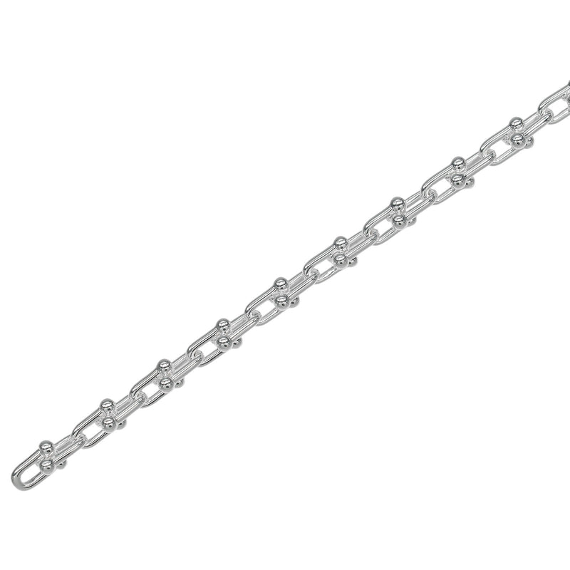 TIFFANY&Co.】ティファニー ハードウェア マイクロリンク ブレスレット