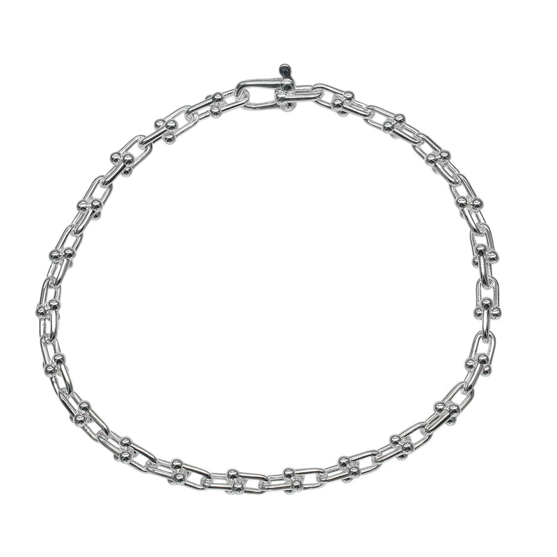 TIFFANY&Co.】ティファニー ハードウェア マイクロリンク ブレスレット