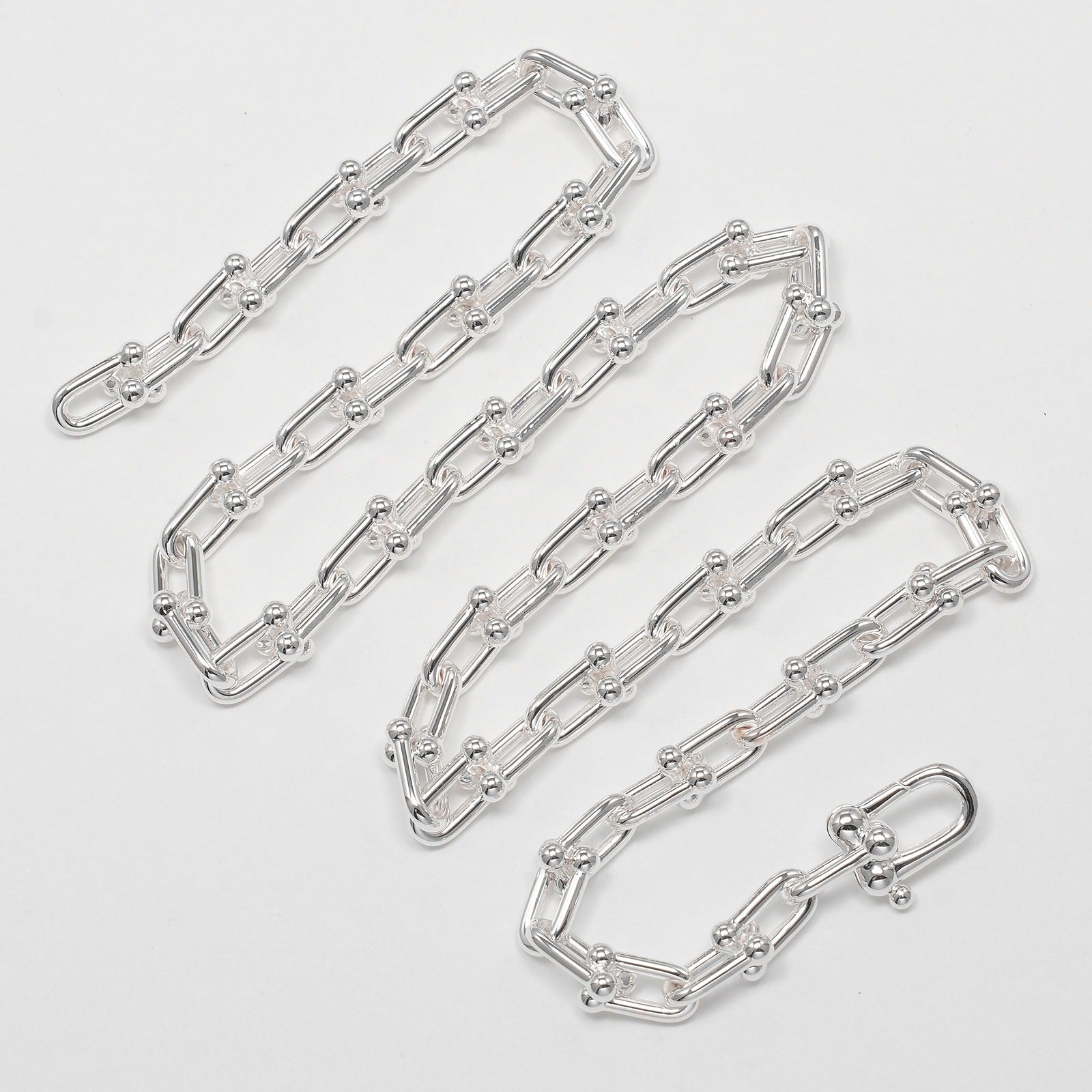 TIFFANY&Co.】ティファニー ハードウェア スモールリンク ネックレス
