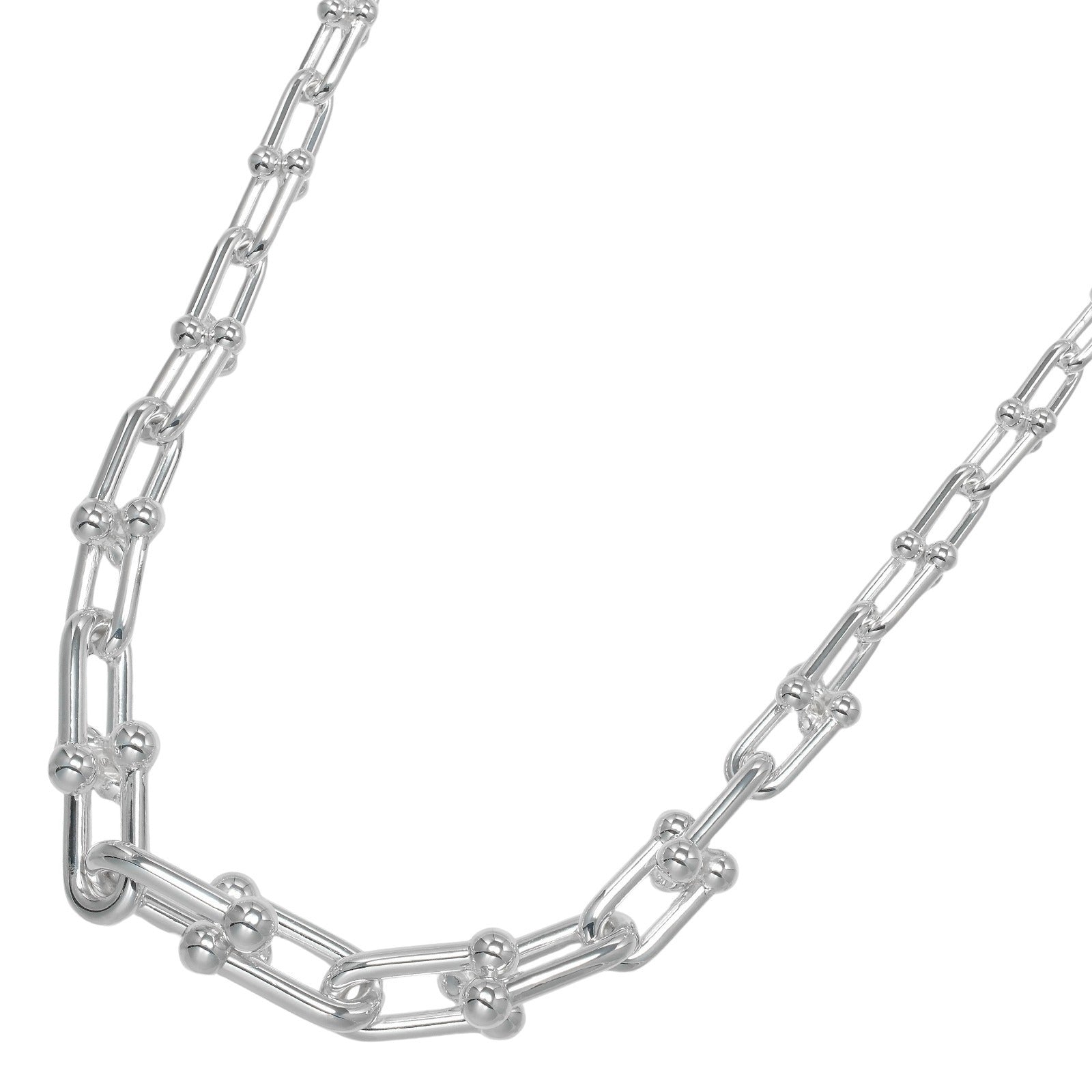ティファニーネックレス TIFFANY&Co.】ティファニー ハードウェア グラジュエイテッドリンク