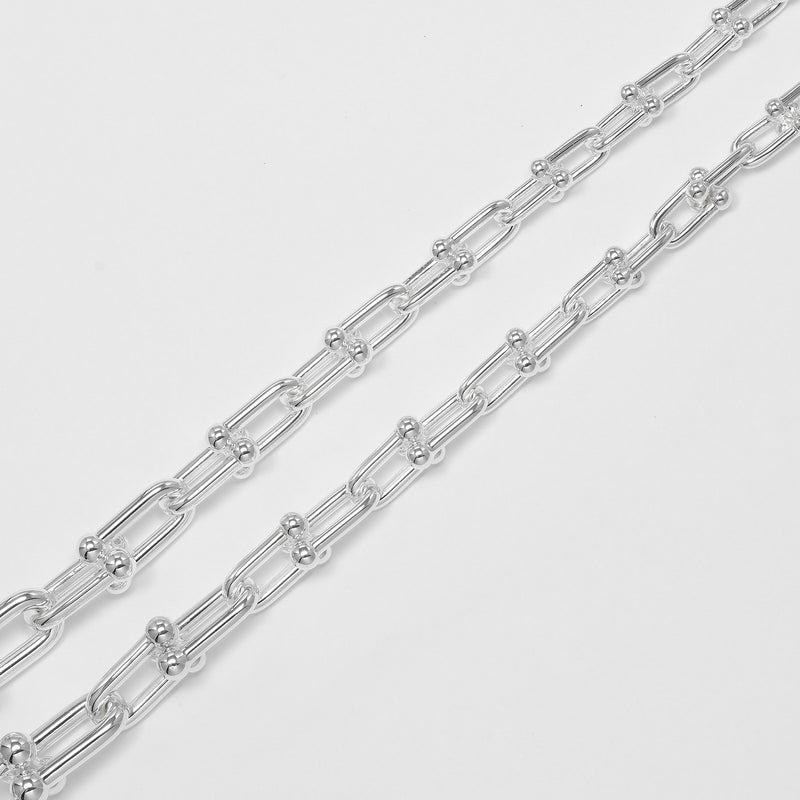 【TIFFANY&Co.】ティファニー ハードウェア グラジュエイテッドリンク ネックレス