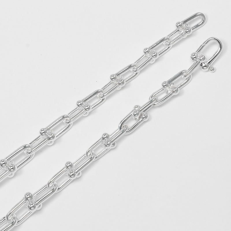 【TIFFANY&Co.】ティファニー ハードウェア グラジュエイテッドリンク ネックレス