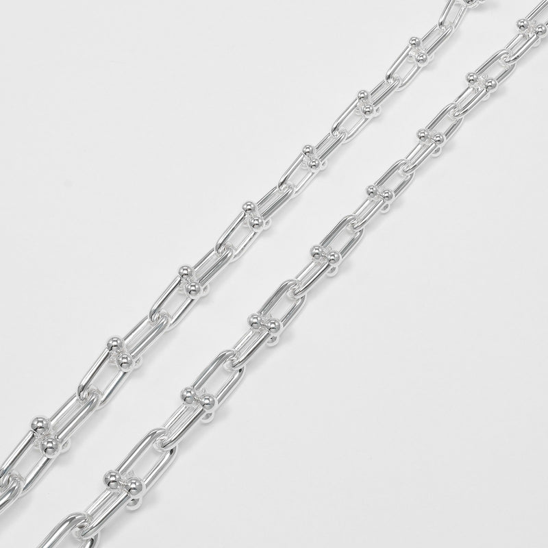 【TIFFANY&Co.】ティファニー ハードウェア グラジュエイテッドリンク ネックレス