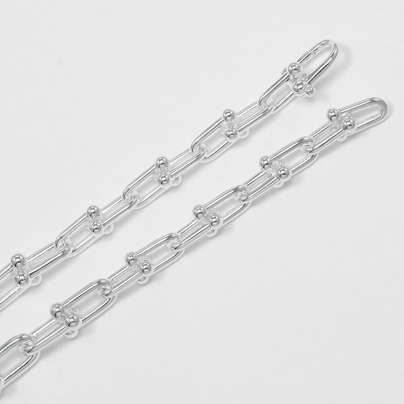 【TIFFANY&Co.】ティファニー ハードウェア グラジュエイテッドリンク ネックレス