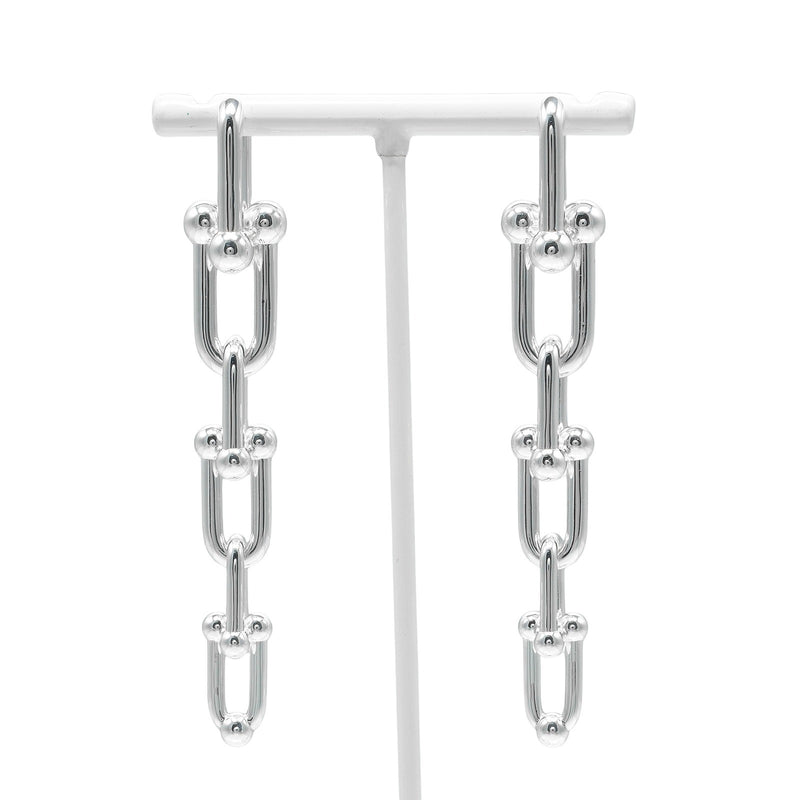 [蒂芙尼公司]TIFFANY&Co. 硬件渐变链环耳环