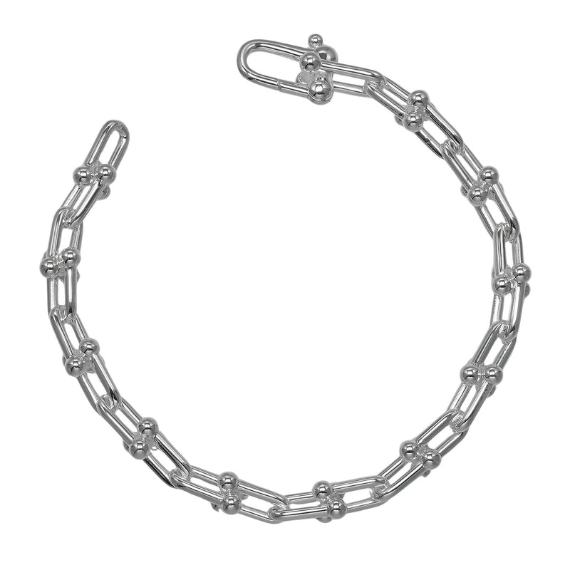 TIFFANY&Co.】ティファニー ハードウェア スモールリンク ブレスレット