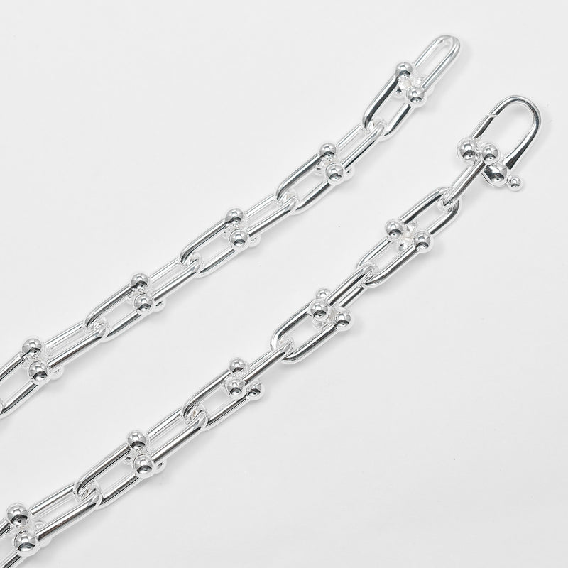 ティファニー TIFFANY&Co.】ティファニー ハードウェア グラジュエイテッドリンク