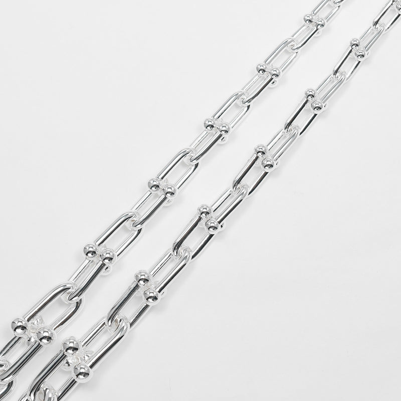 【TIFFANY&Co.】ティファニー ハードウェア グラジュエイテッドリンク ネックレス
