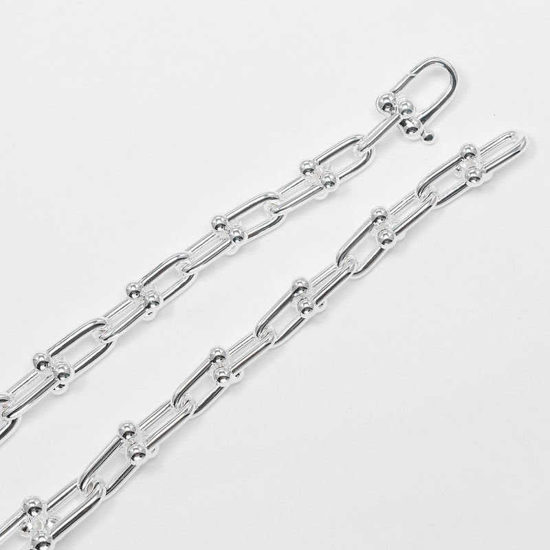【TIFFANY&Co.】ティファニー ハードウェア グラジュエイテッドリンク ネックレス