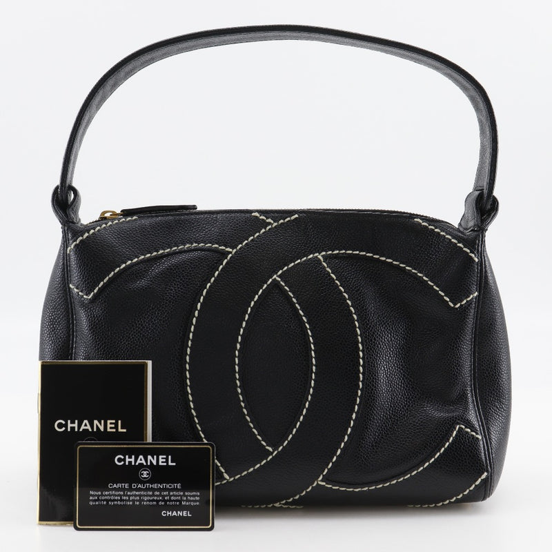CHANEL] Chanel Deka Coco Wild Stitch Shoulder Bag – NISHIKINO