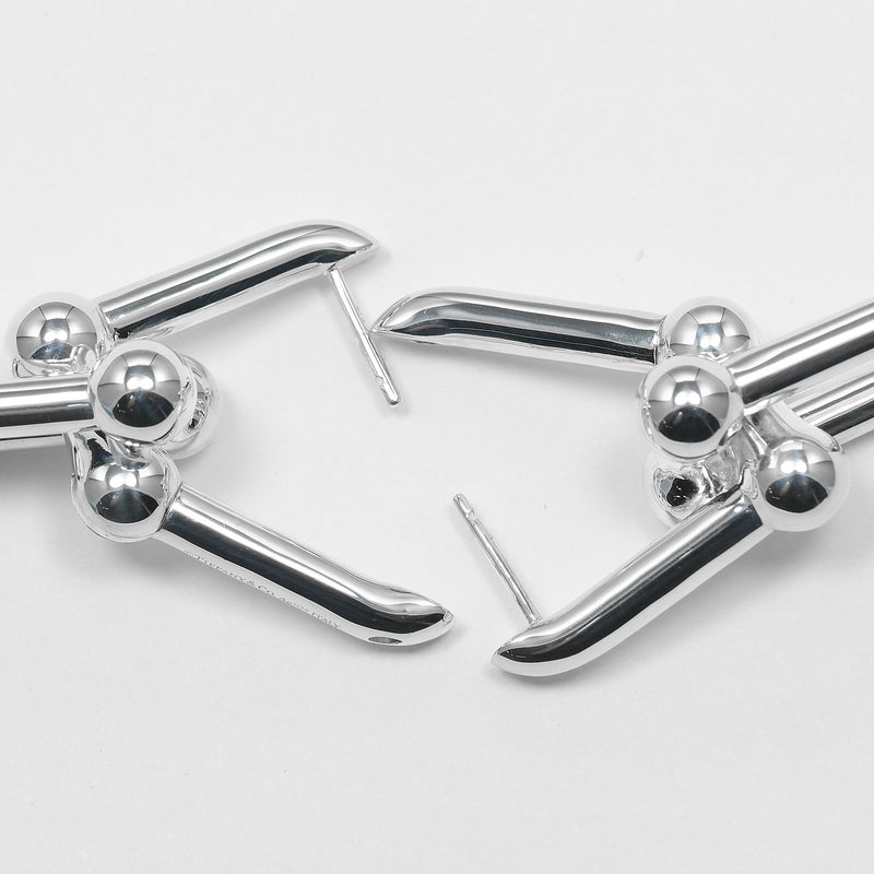 TIFFANY&Co.】ティファニー ハードウェア ラージリンク ピアス