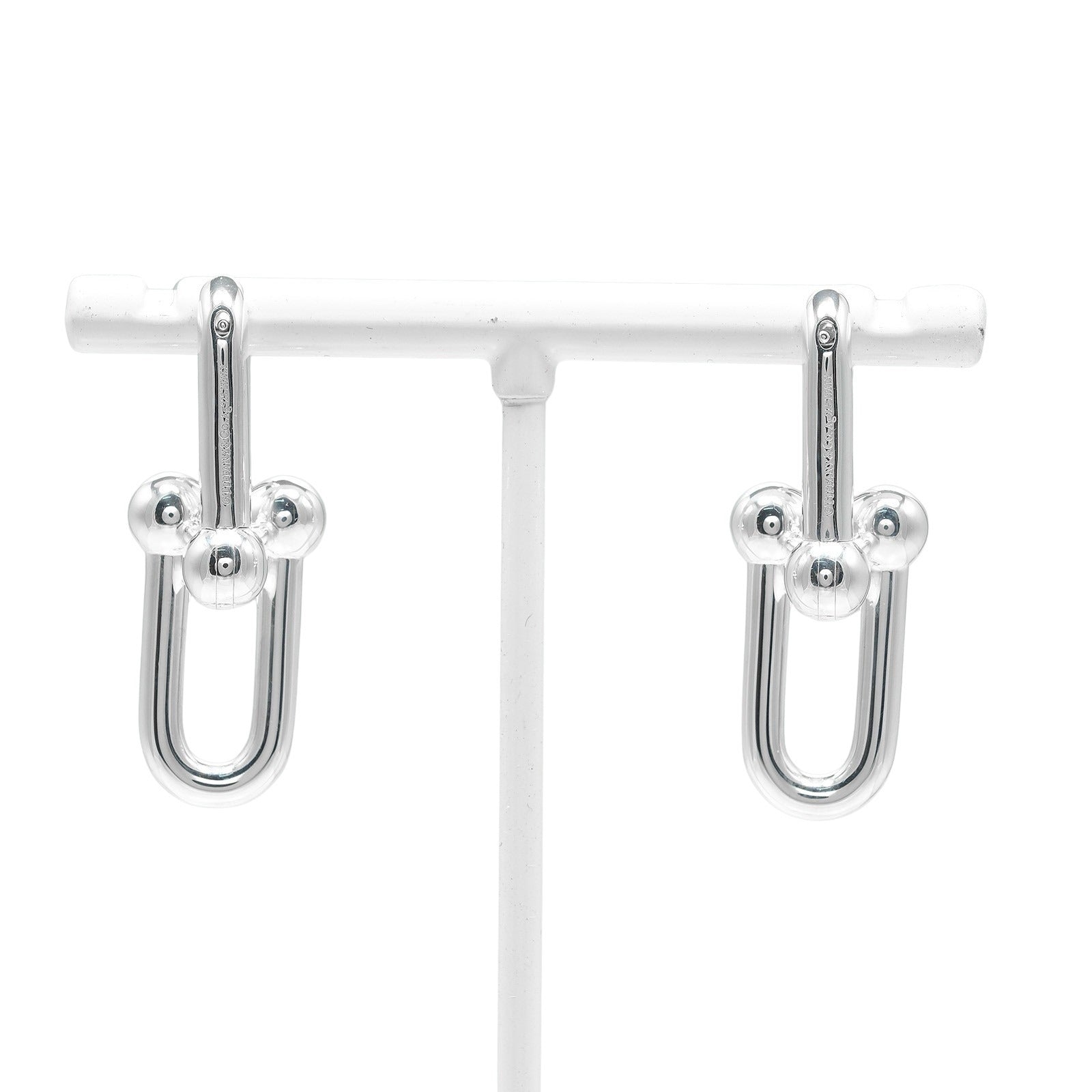 TIFFANY&Co.】ティファニー ハードウェア ラージリンク ピアス