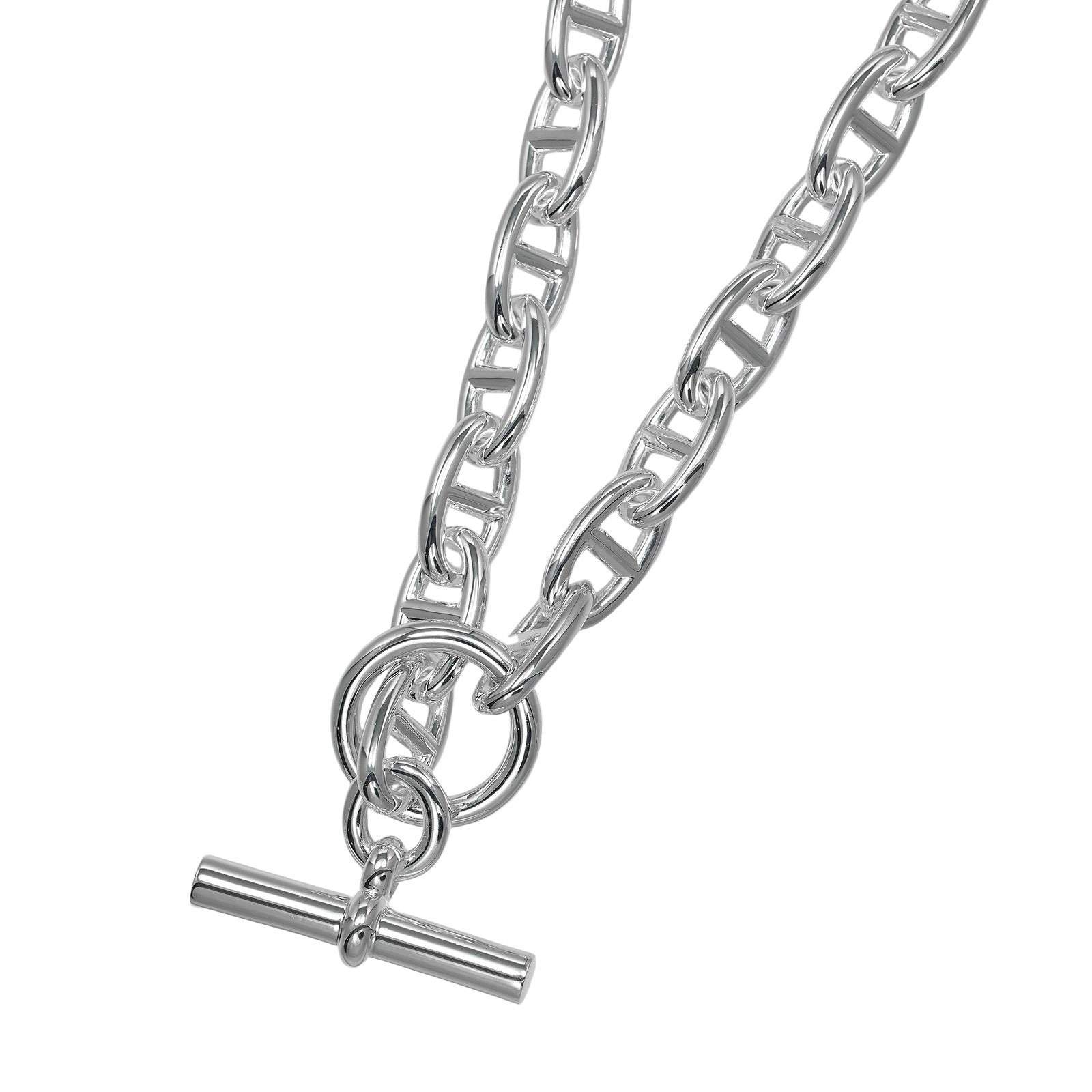 極美品✨ 箱✨ エルメス ネックレス シェーヌダンクル AG925 【公式通販】