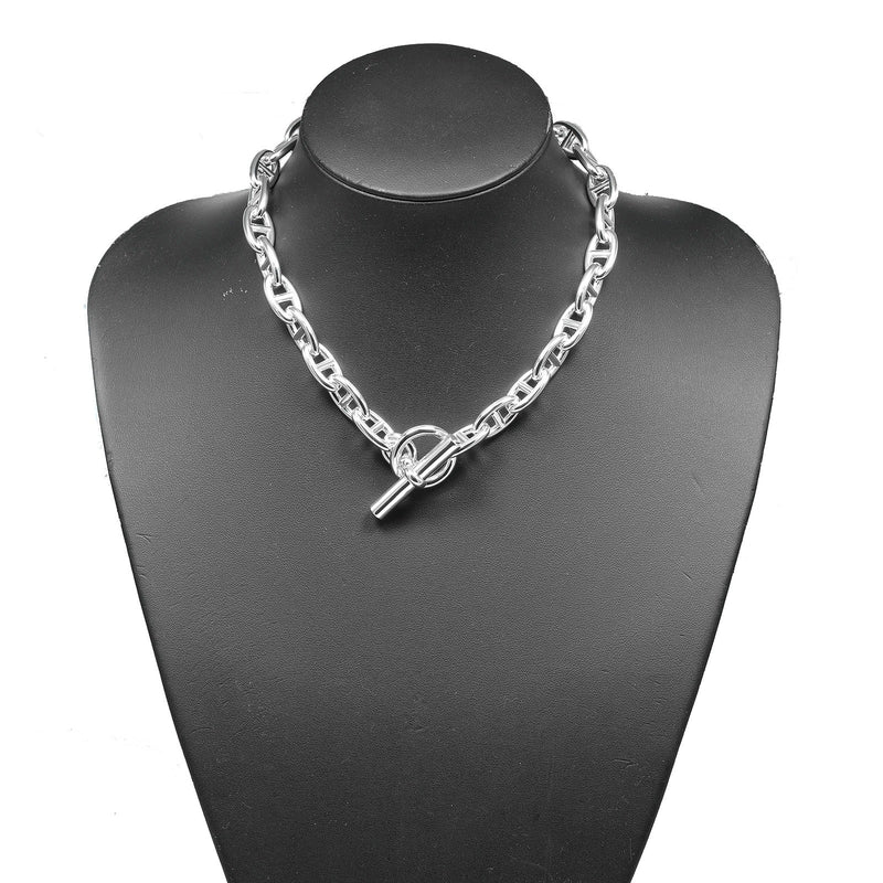 HERMES】エルメス シェーヌダンクル GM ネックレス – NISHIKINO HERMES】エルメス シェーヌダンクル GM ネックレス – NISHIKINO