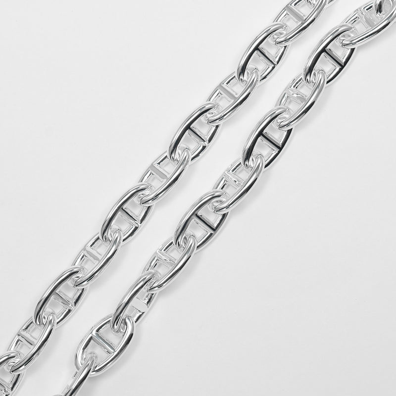 【HERMES】エルメス シェーヌダンクル GM ネックレス