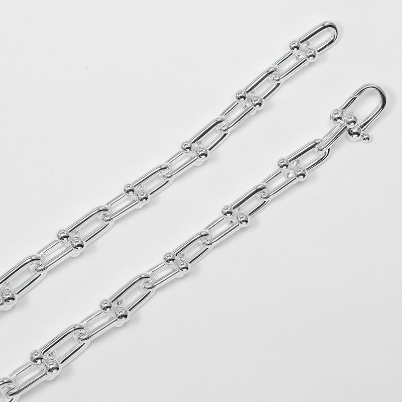 ハードウェア レイヤード エイテッド ネックレス s925 ete｜[レイヤー] ハート ネックレス | Rakuten Fashion(楽天