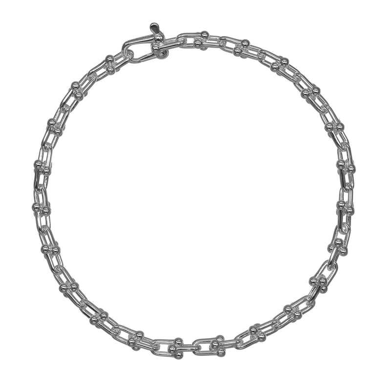 【TIFFANY&Co.】TIFFANY&Co. 하드웨어 마이크로 링크 Bracelet