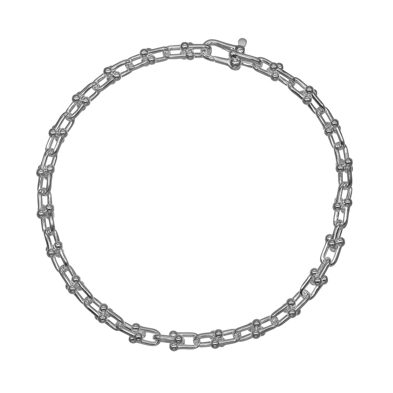 【TIFFANY&Co.】TIFFANY&Co. 하드웨어 마이크로 링크 Bracelet