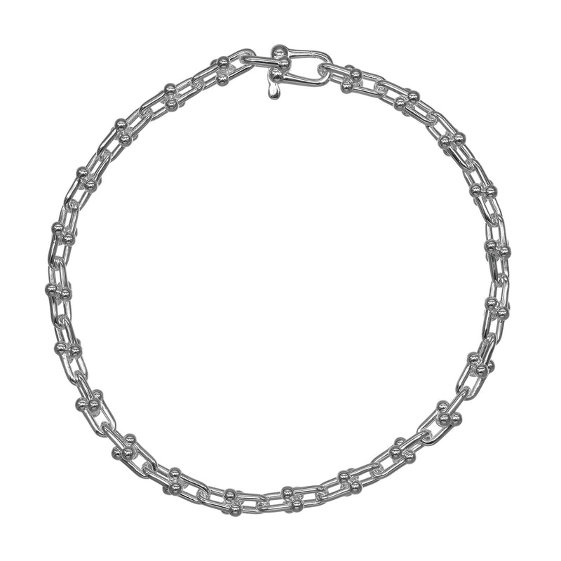 【TIFFANY&Co.】ティファニー ハードウェア マイクロリンク ブレスレット