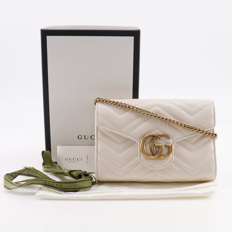 GUCCI】グッチ GGマーモント チェーンウォレット 474575 – NISHIKINO