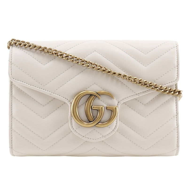 [GUCCI] Cartera con cadena Gucci GG Marmont 
 474575