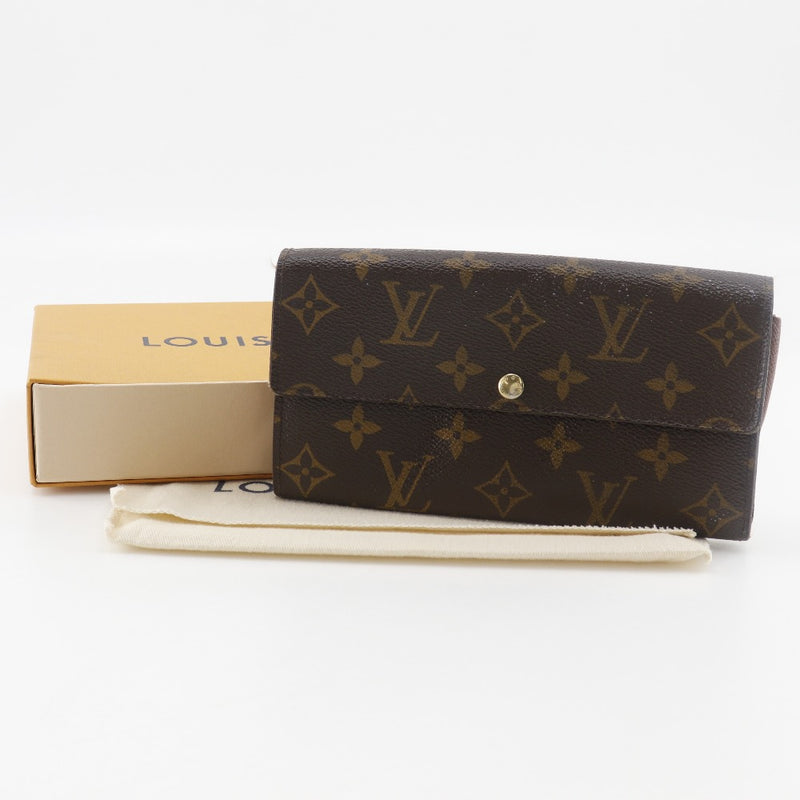 [Louis Vuitton]LOUIS VUITTON Portefeiulle・ Billetera Sara Long 
 M61734