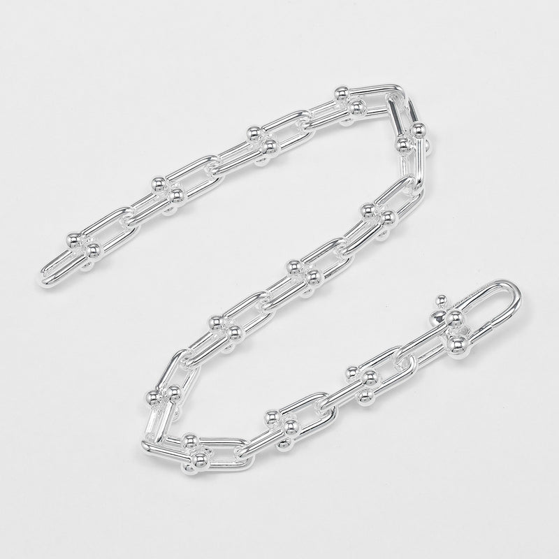 TIFFANY&Co.】ティファニー ハードウェア スモールリンク ブレスレット