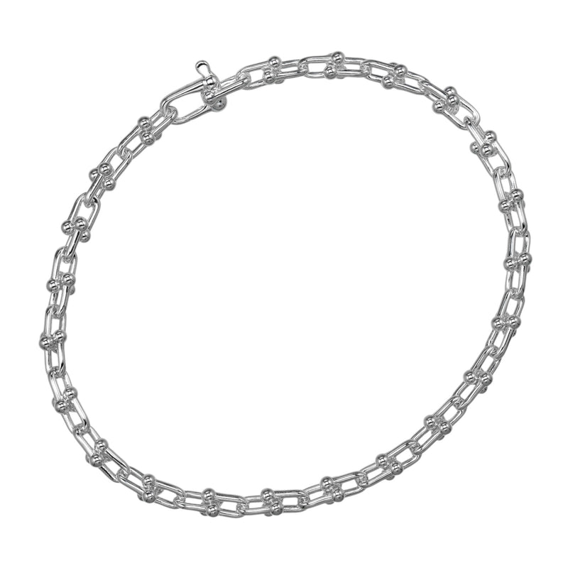【TIFFANY&Co.】TIFFANY&Co. 하드웨어 마이크로 링크 Bracelet
