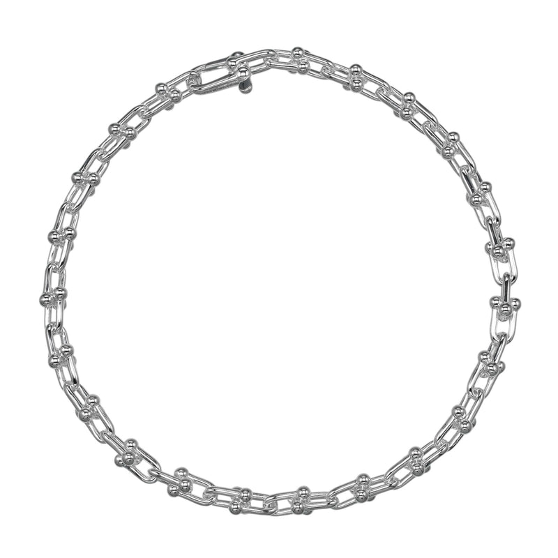 【TIFFANY&Co.】TIFFANY&Co. 하드웨어 마이크로 링크 Bracelet