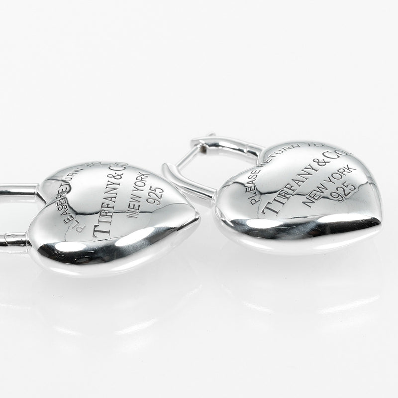 【TIFFANY&Co.】ティファニー
 リターントゥ ティファニー フルハート ピアス
 シルバー925 約22g Return to TIFFANY&Co. Full Heart レディースAランク