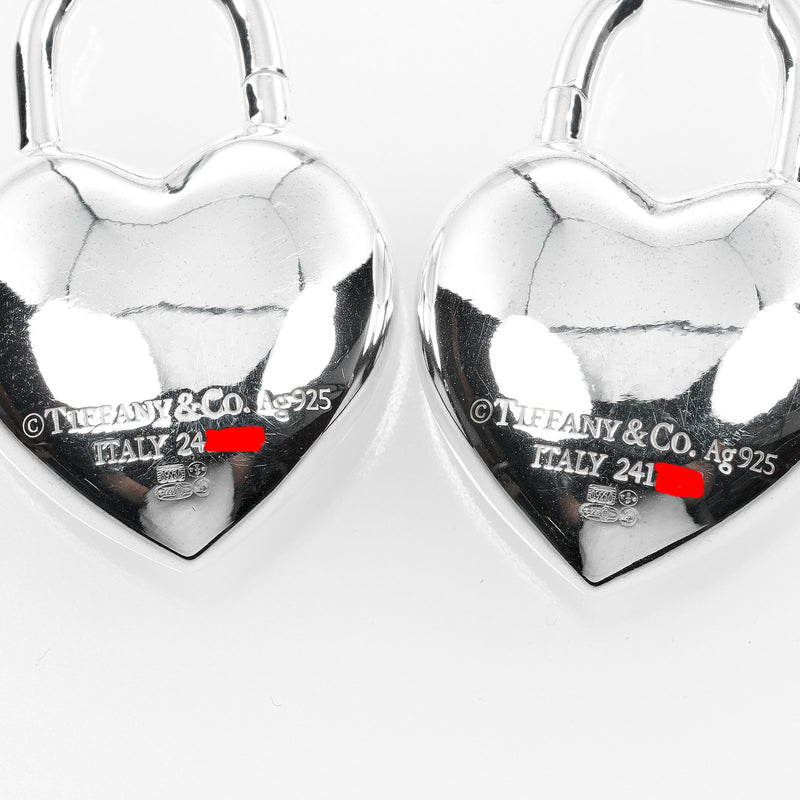 [Tiffany & co.]TIFFANY&Co.
 Retton TIFFANY&Co. Full hart earrings 
 Silver 925 Approximately 22.52g Return to Tiffany & Co., Full Heart Ladies A Rank