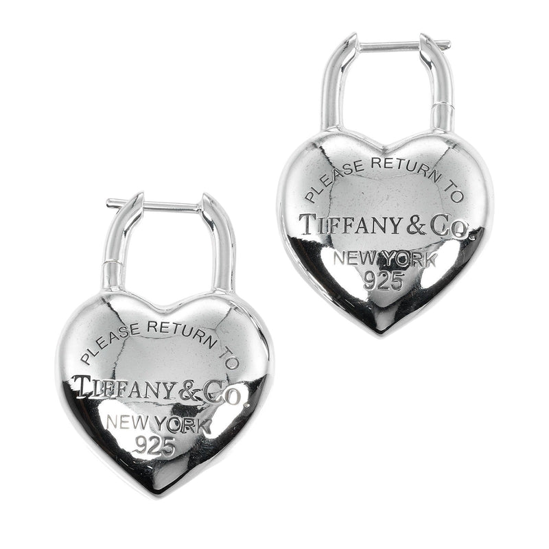 [Tiffany & co.]TIFFANY&Co.
 Retton TIFFANY&Co. Full hart earrings 
 Silver 925 Approximately 22.52g Return to Tiffany & Co., Full Heart Ladies A Rank