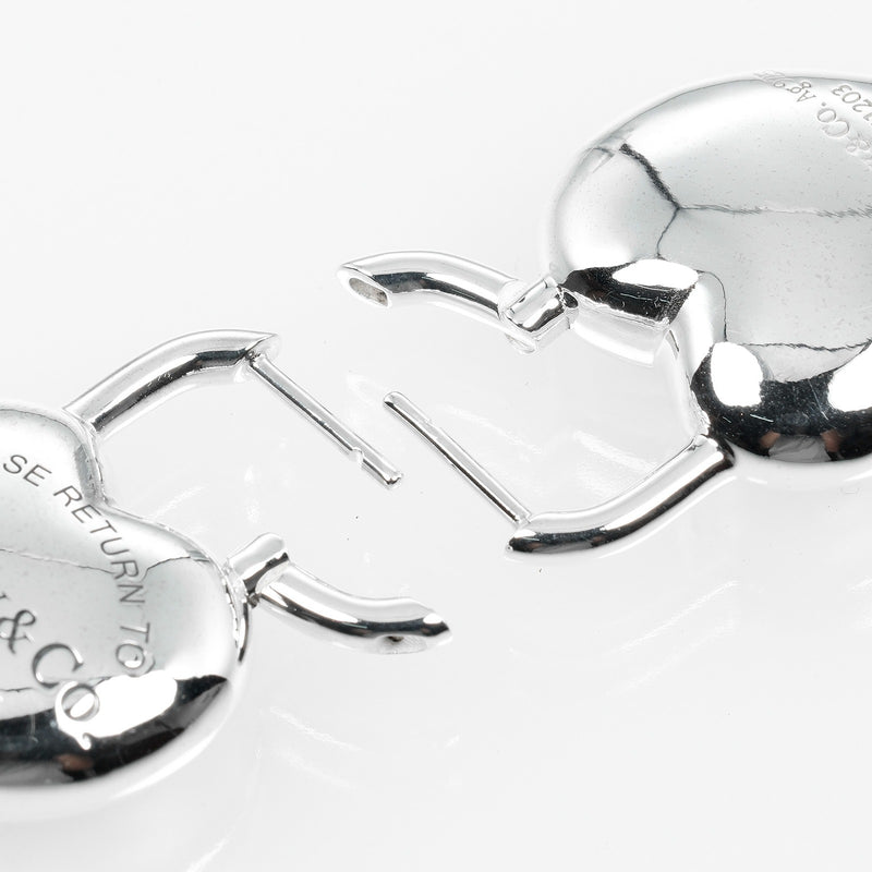 [Tiffany & co.]TIFFANY&Co.
 Retton TIFFANY&Co. Pendientes completos de Hart 
 Silver 925 aproximadamente 22.52g Regreso a Tiffany & Co., Full Heart Ladies A Rank