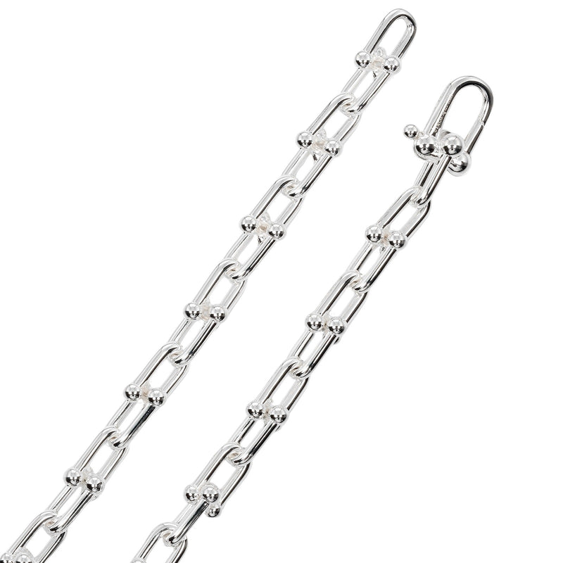 【TIFFANY&Co.】ティファニー
 ハードウェア スモールリンク ネックレス
 シルバー925 約43.2g hardware small link レディースAランク