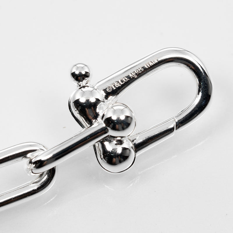 【TIFFANY&Co.】ティファニー
 ハードウェア スモールリンク ネックレス
 シルバー925 約43.2g hardware small link レディースAランク