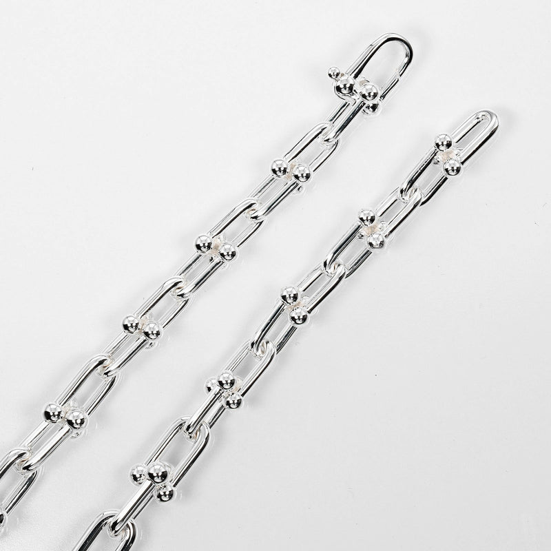 [Tiffany & co.]TIFFANY&Co.
 Collar de enlace de hardware 
 Silver 925 aprox.