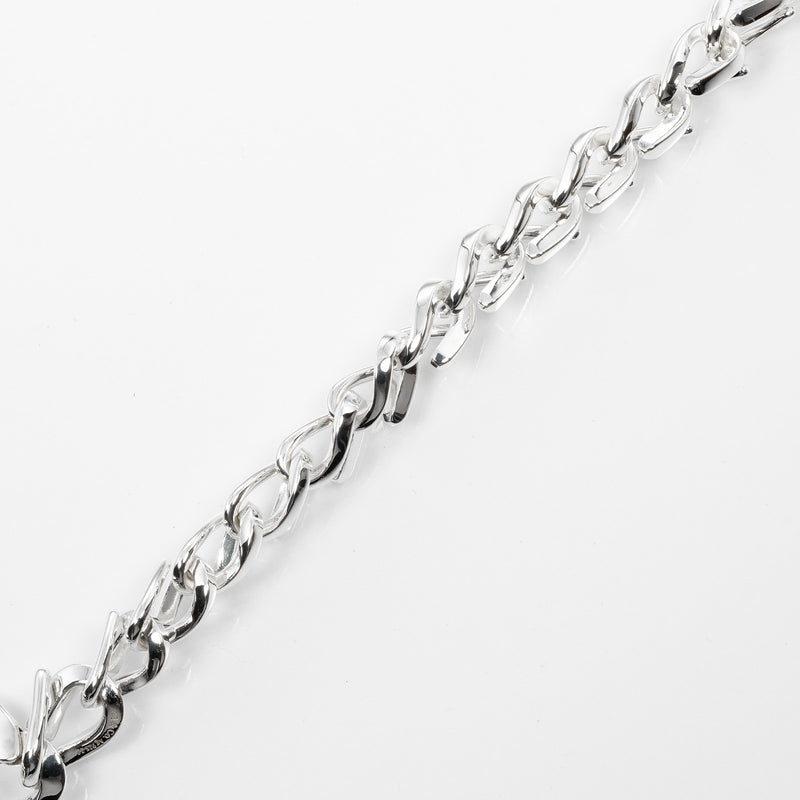 TIFFANY&Co.】ティファニー フォージ ミディアムリンク ハイポリッシュ