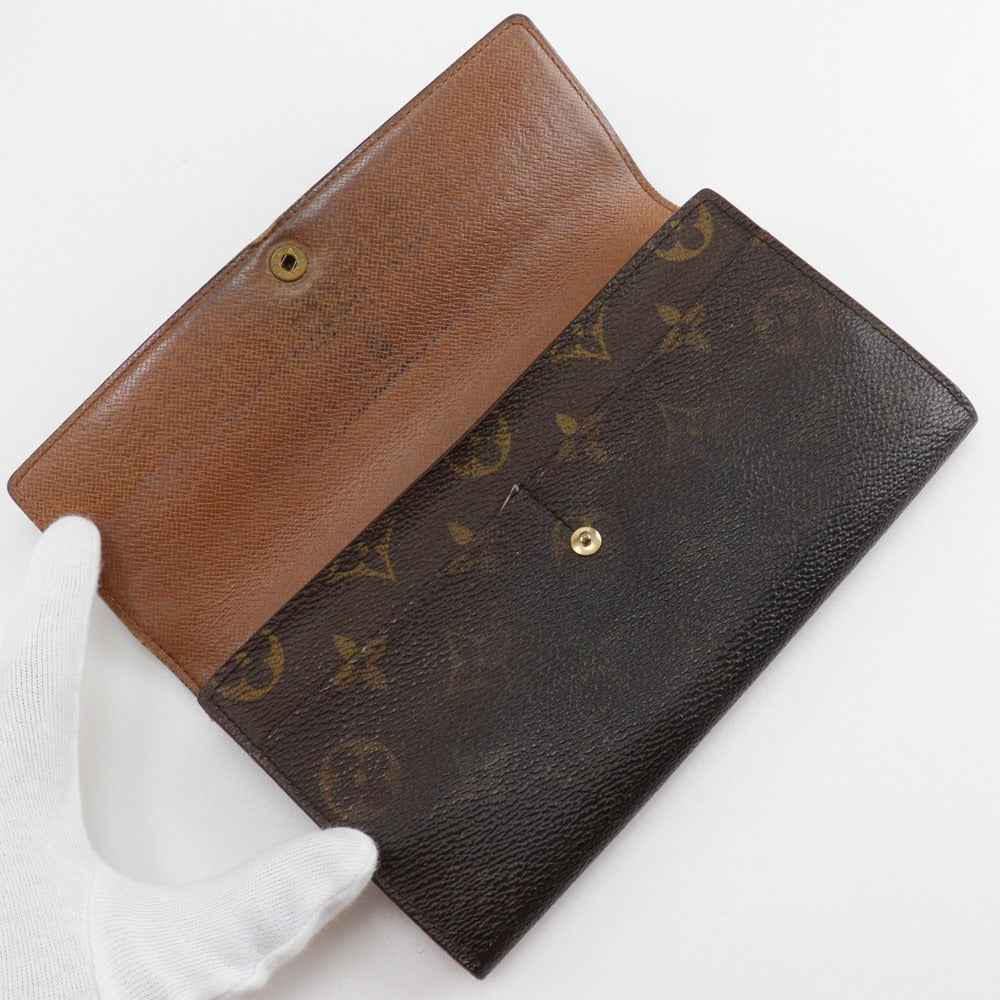 LOUIS VUITTON】ルイ・ヴィトン ポルトフォイユ・サラ 長財布 M61734