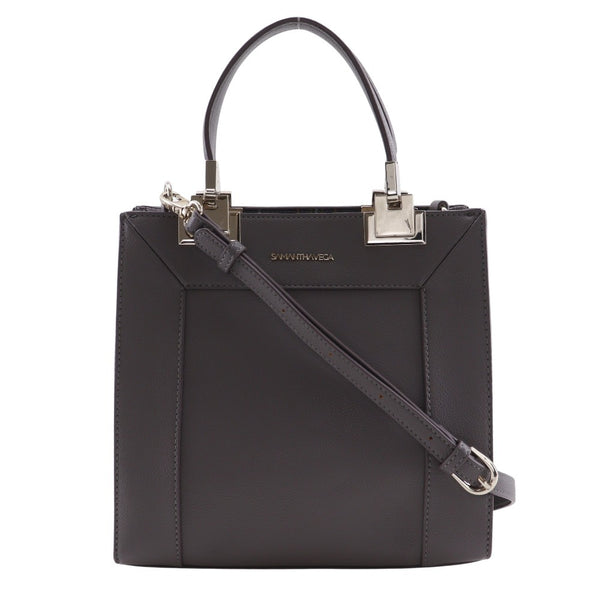 【Samantha Vega】サマンサベガ シンプルBOXトート ハンドバッグ