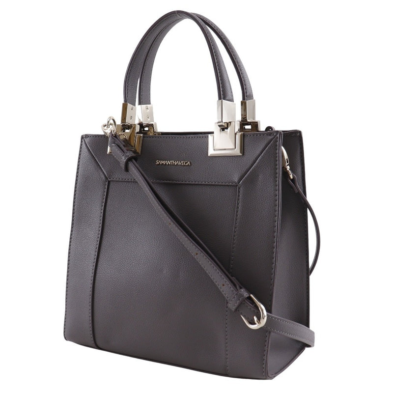 【Samantha Vega】サマンサベガ シンプルBOXトート ハンドバッグ